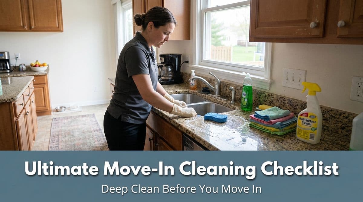 Ultimate Move-In Cleaning Checklist Before You Move In image