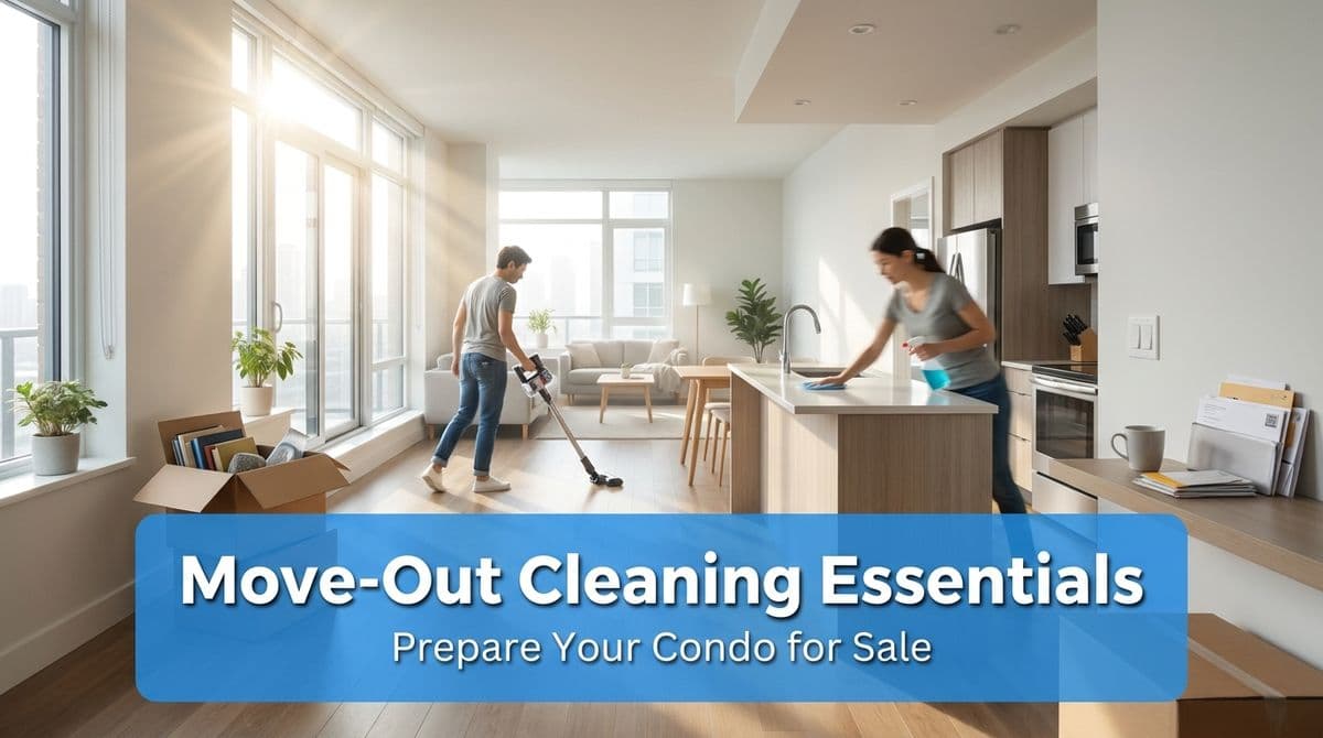 Move-Out Cleaning a Condo Before Selling image